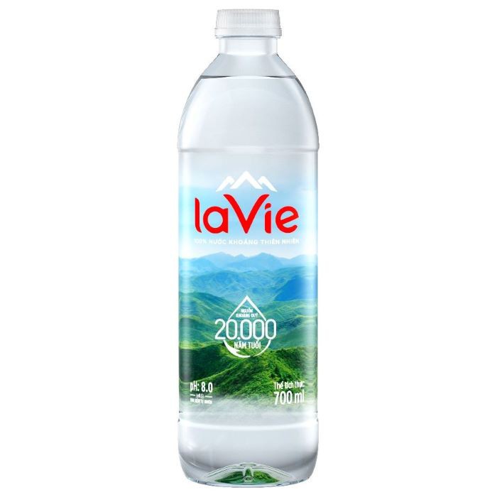 Thùng 12 chai Nước khoáng La Vie Prestige 700ml