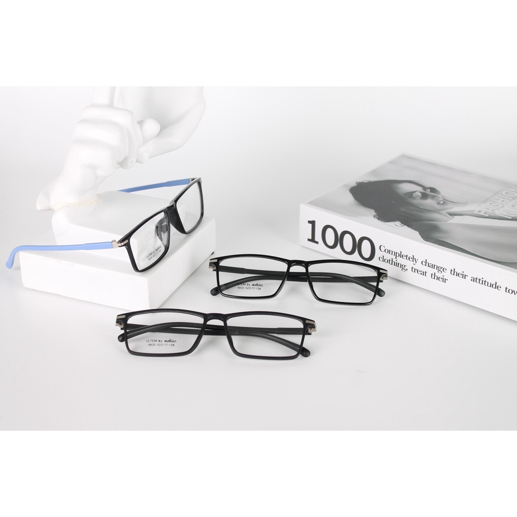 Gọng Kính Nhựa Ultem Cao Cấp Siêu Nhẹ Siêu Bền Thời Trang – Hàng Chính Hãng 8830