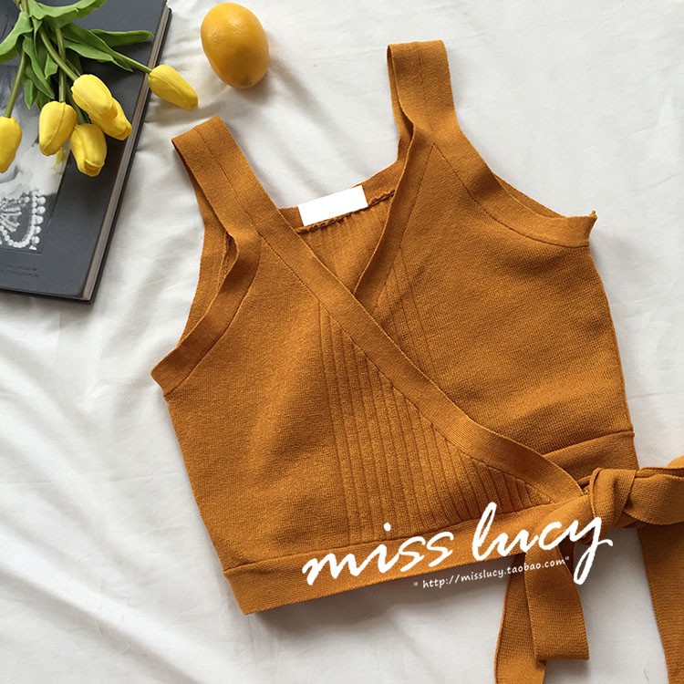 Áo Hai Dây Dáng Ôm Gợi Cảm Phong Cách Hàn Quốc | BigBuy360 - bigbuy360.vn