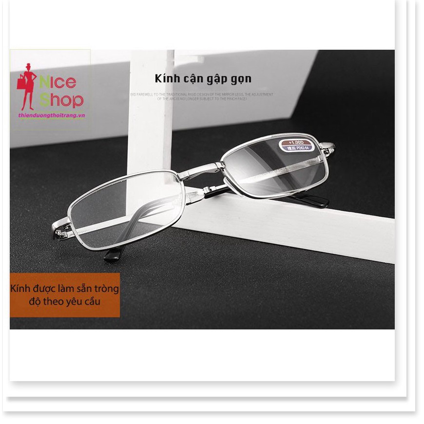 Xả Kho - Kính cận có độ kiểu dáng gắp gọn tiện lợi tròng kính có độ sẵn | BigBuy360 - bigbuy360.vn