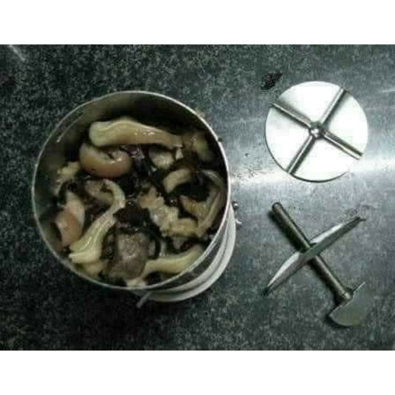 Khuôn làm giò inox cao cấp 1KG VÀ 2KG .khuôn giò xào giò mỡ hàng Việt Nam