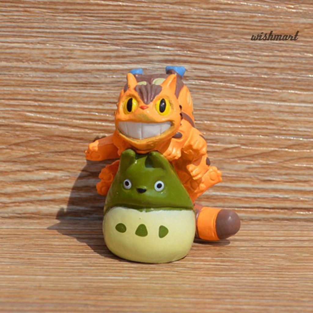 Set 10 Đồ trang trí Nhân Vật Hoạt Hình Totoro Trang Trí Nội Thất Xe Hơi