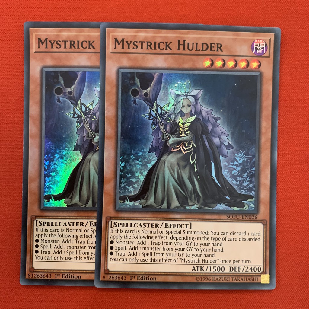 EN]Thẻ Bài Yugioh Chính Hãng] Mystrick Hulder