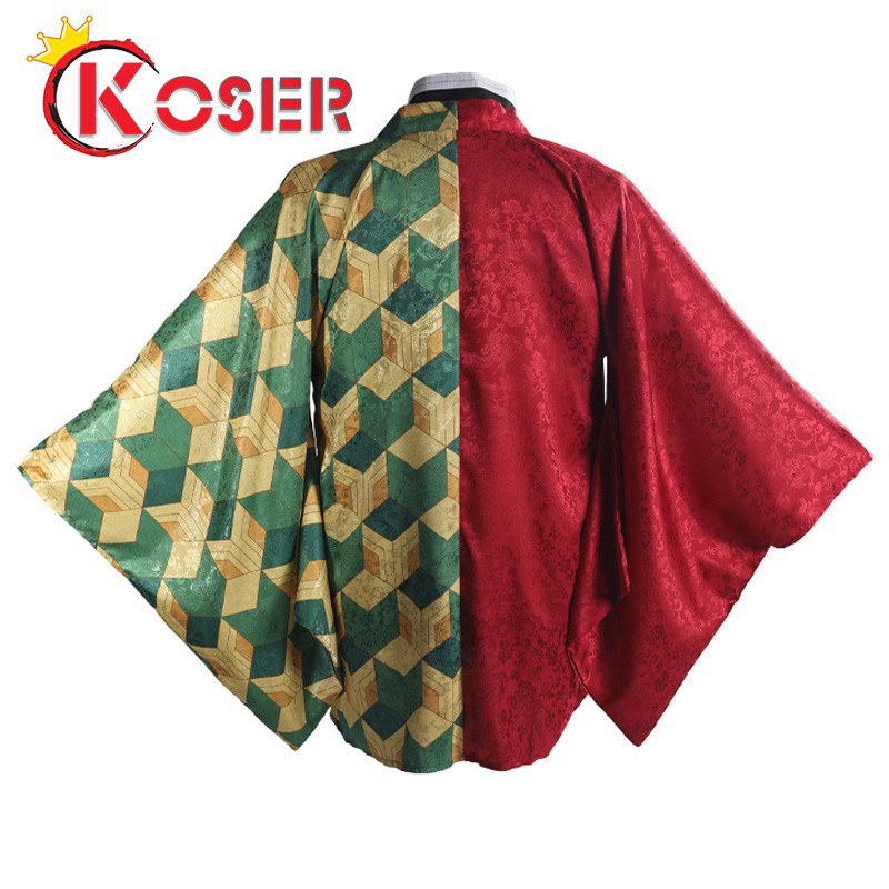 Áo choàng vải cosplay hoạt hình Demon Slayer Kimetsu No Yaiba Haori Kamado Tanjirou Kochou Shinobu Kanao Zenitsu Giyuu