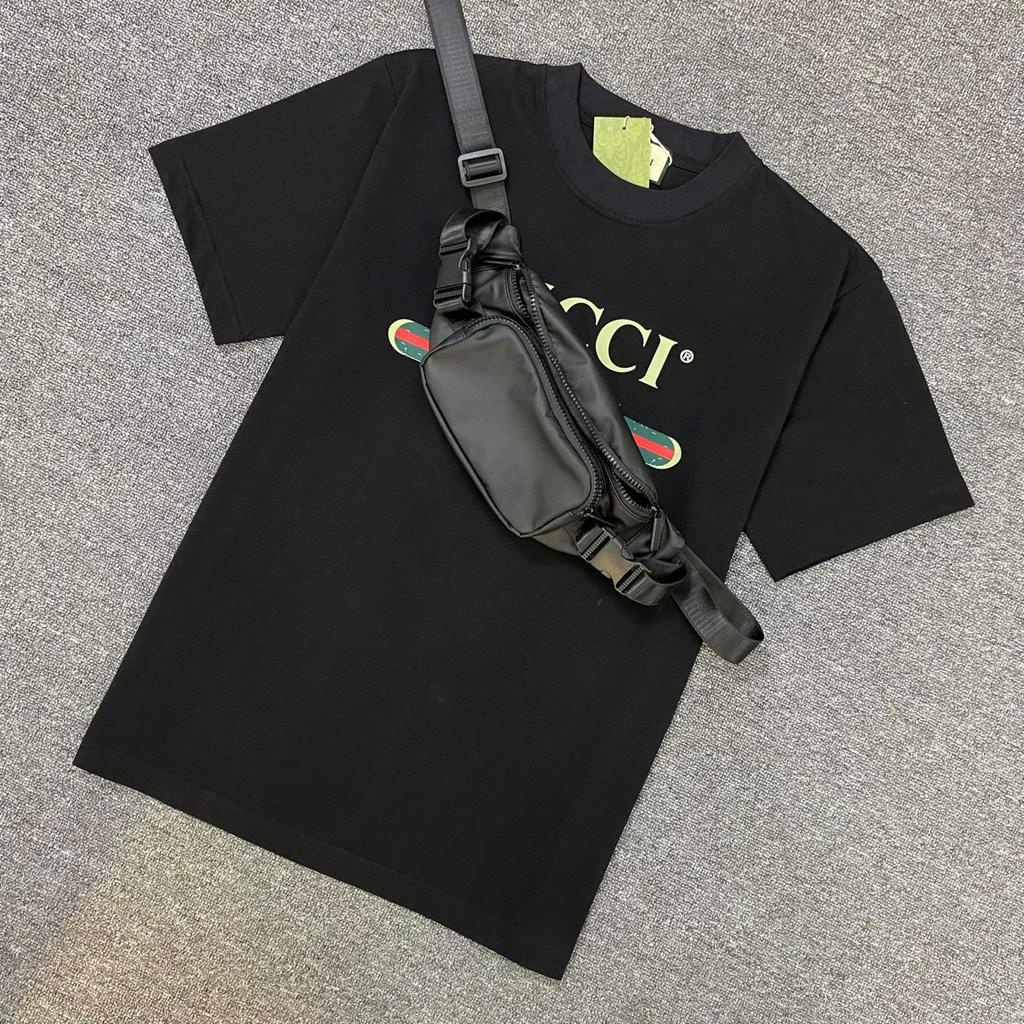 Áo Thun Nam Hiền Hồ Siêu Cấp Thời Trang Nam Chất Liệu Cotton Hai Màu Đen Trắng