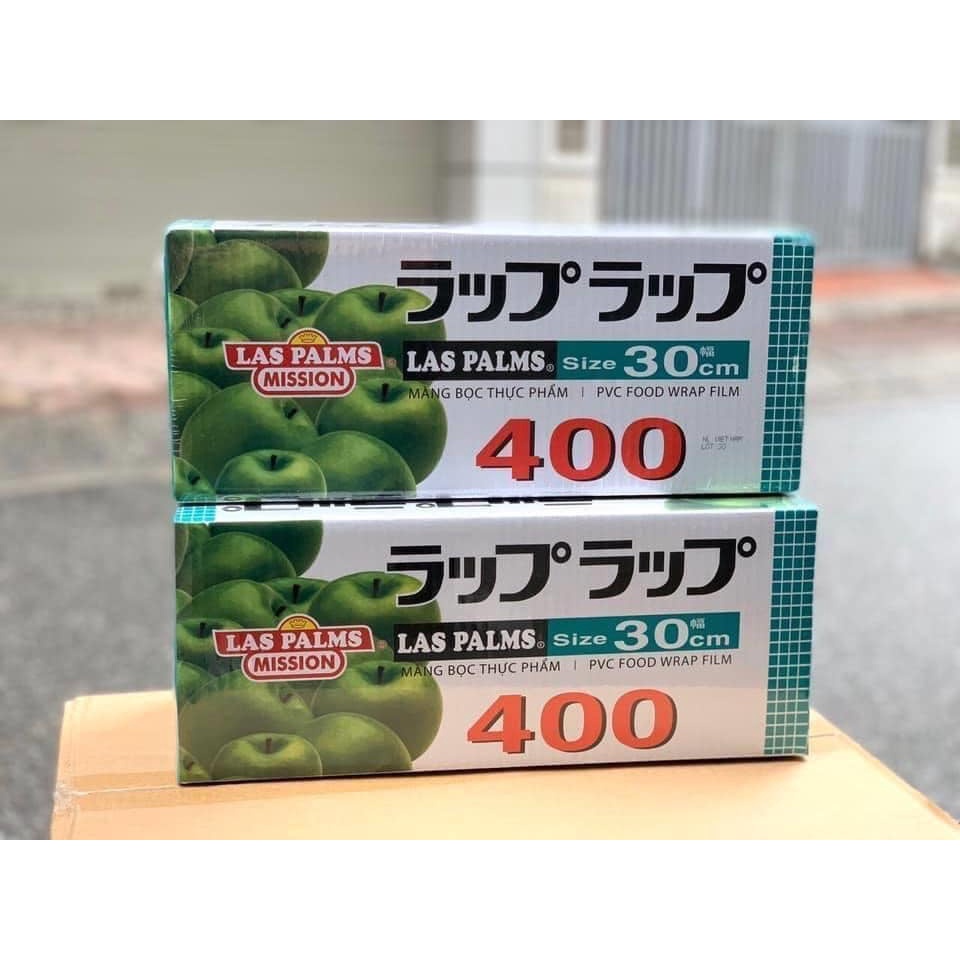 [CHÍNH HÃNG] Màng Bọc Thực Phẩm 400 Co Giãn Xuất Xứ Nhật Bản, Cuộn Bọc Thực Phẩm Bám Dính Rất Tốt