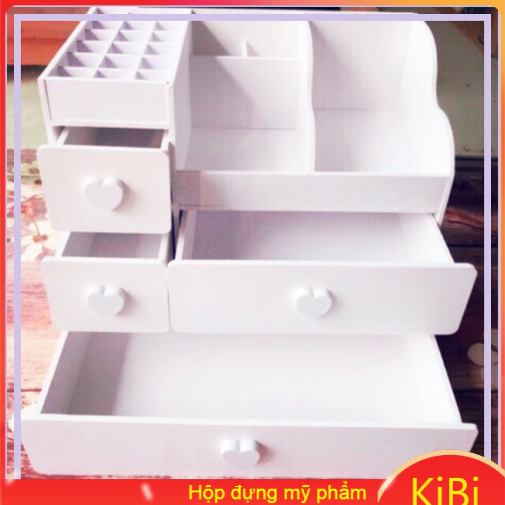 Kệ đựng mỹ phẩm Plus trắng chất lượng