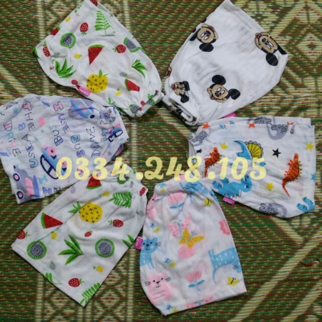 Quần chục cotton giấy, đủ size