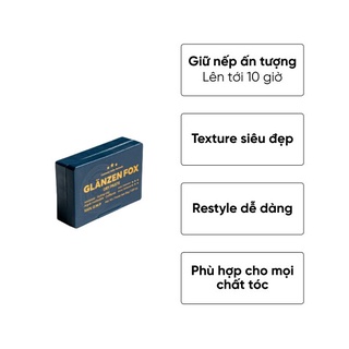 Sáp vuốt tóc glanzen fox - sáp cho người bận rộn