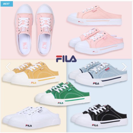 Giày Đạp Gót FILA COMO MULE (6 Màu)