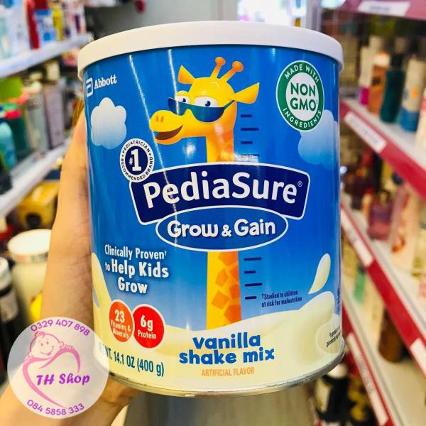 Sữa Pediasure Grow and Gain - Pediasure Hươu cao cổ 400g Mỹ