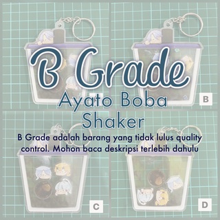 Móc Khóa Hình Bình Lắc Ayato Boba Dễ Thương