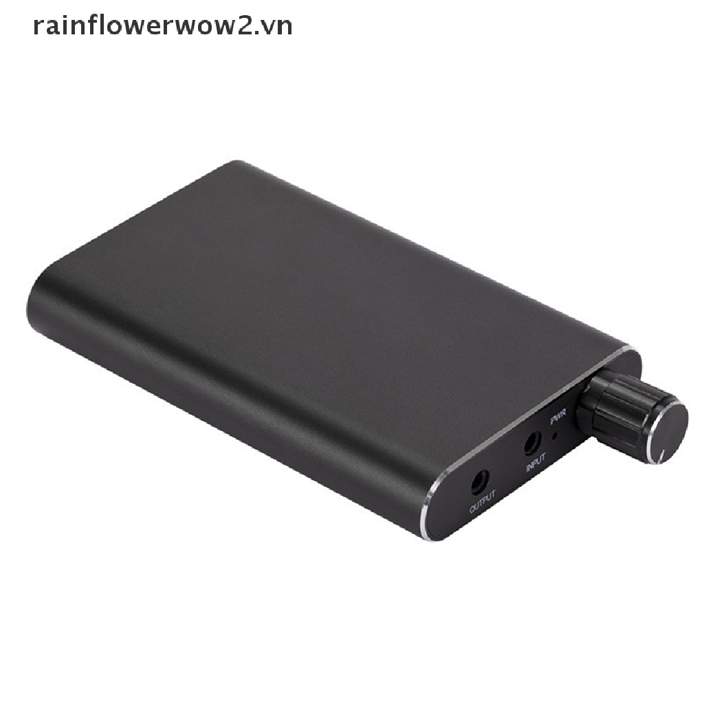 Bộ khuếch đại âm thanh tai nghe HiFi giắc 3.5mm có thể điều chỉnh