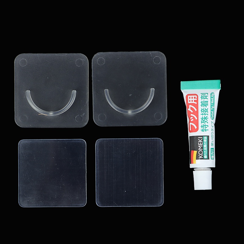 Set 2 thanh treo rèm cửa có thể thu vào Nhật Bản thiết kế trong suốt tiện lợi cho phòng tắm