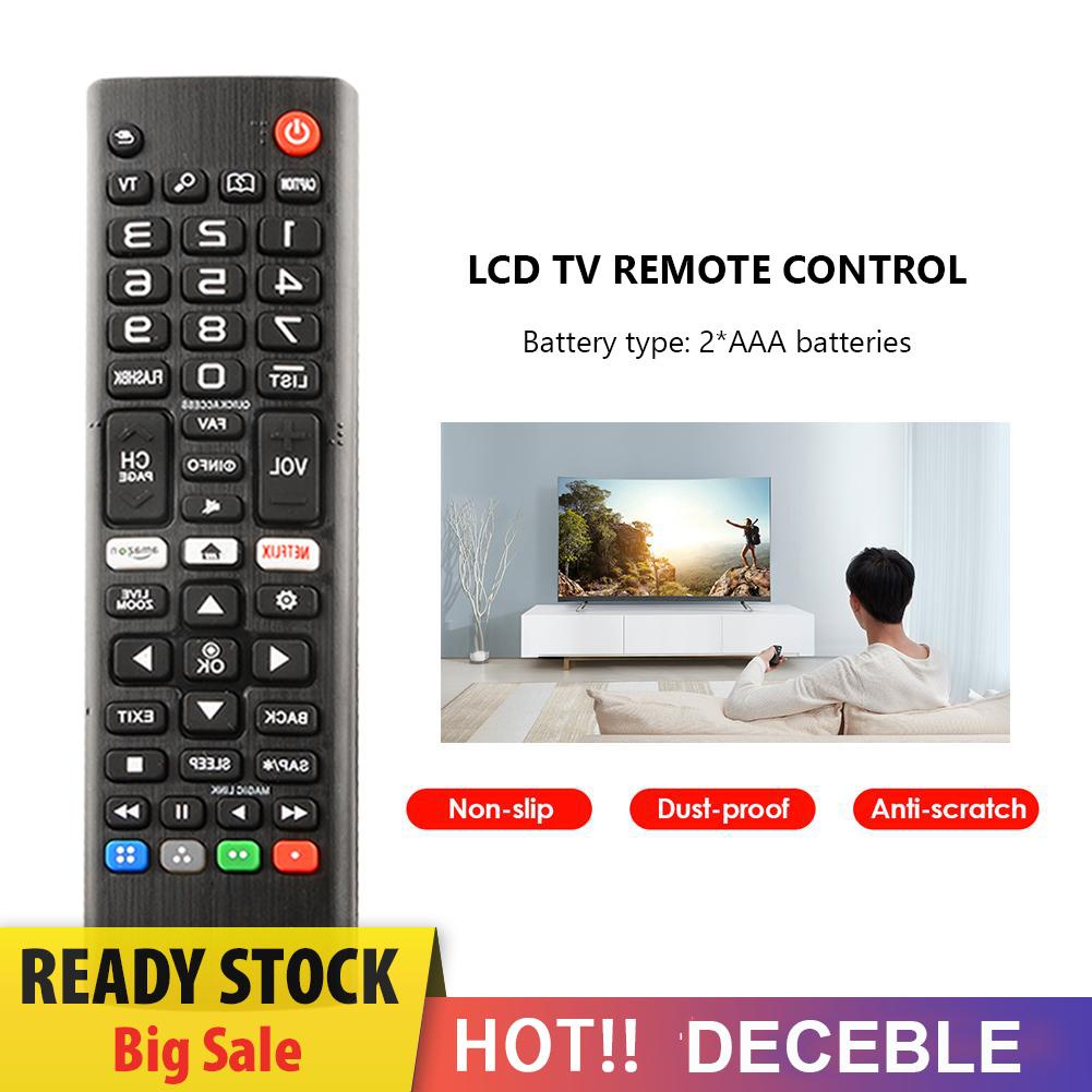 deceble Remote Control for LG AKB75095307/AKB75095308/AKB75095303 Smart TV English