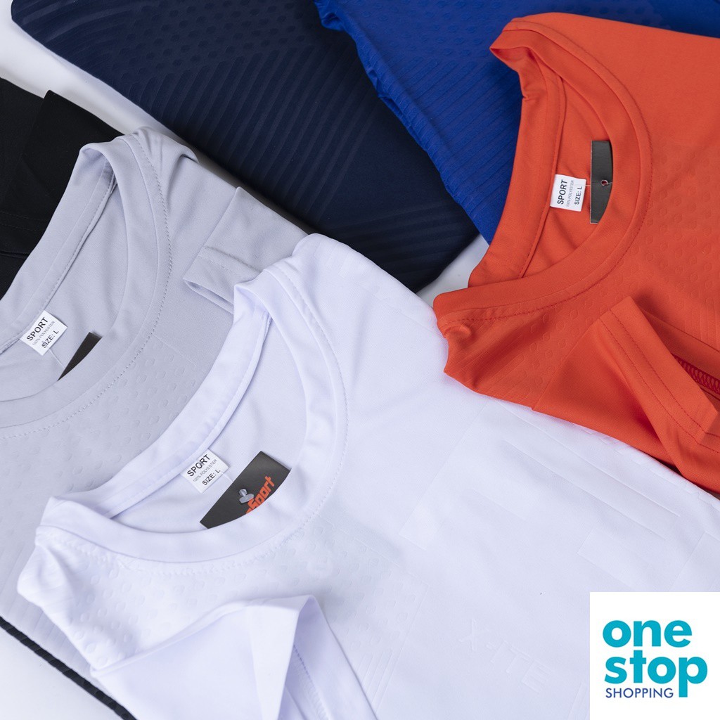 Áo thun ngắn tay thể thao nam 40-80kg chất thun cao cấp thoáng mát_one shop 04 | BigBuy360 - bigbuy360.vn