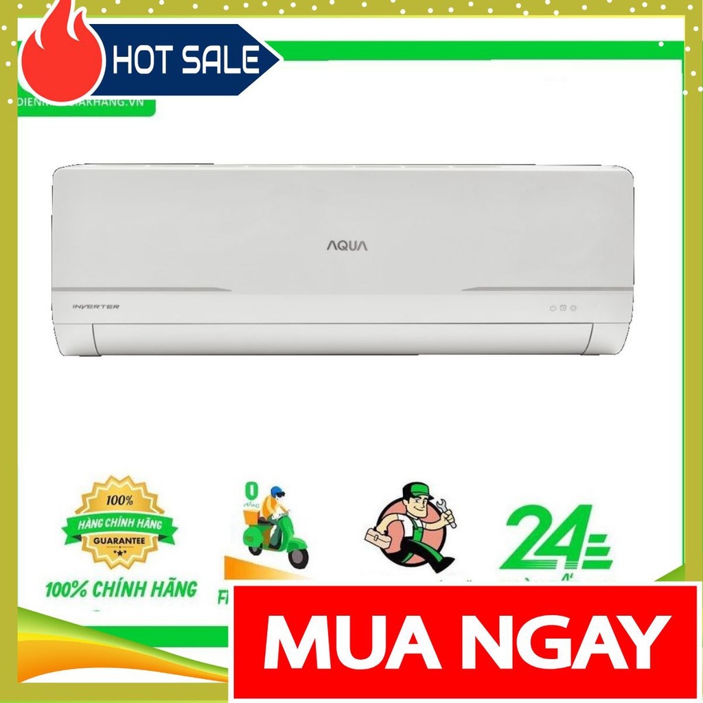 { GIÁ SỈ ) MIỄN PHÍ CÔNG LẮP ĐẶT - KCRV12WNM Máy lạnh Aqua 1.5 hp AQA-KCRV12WNM