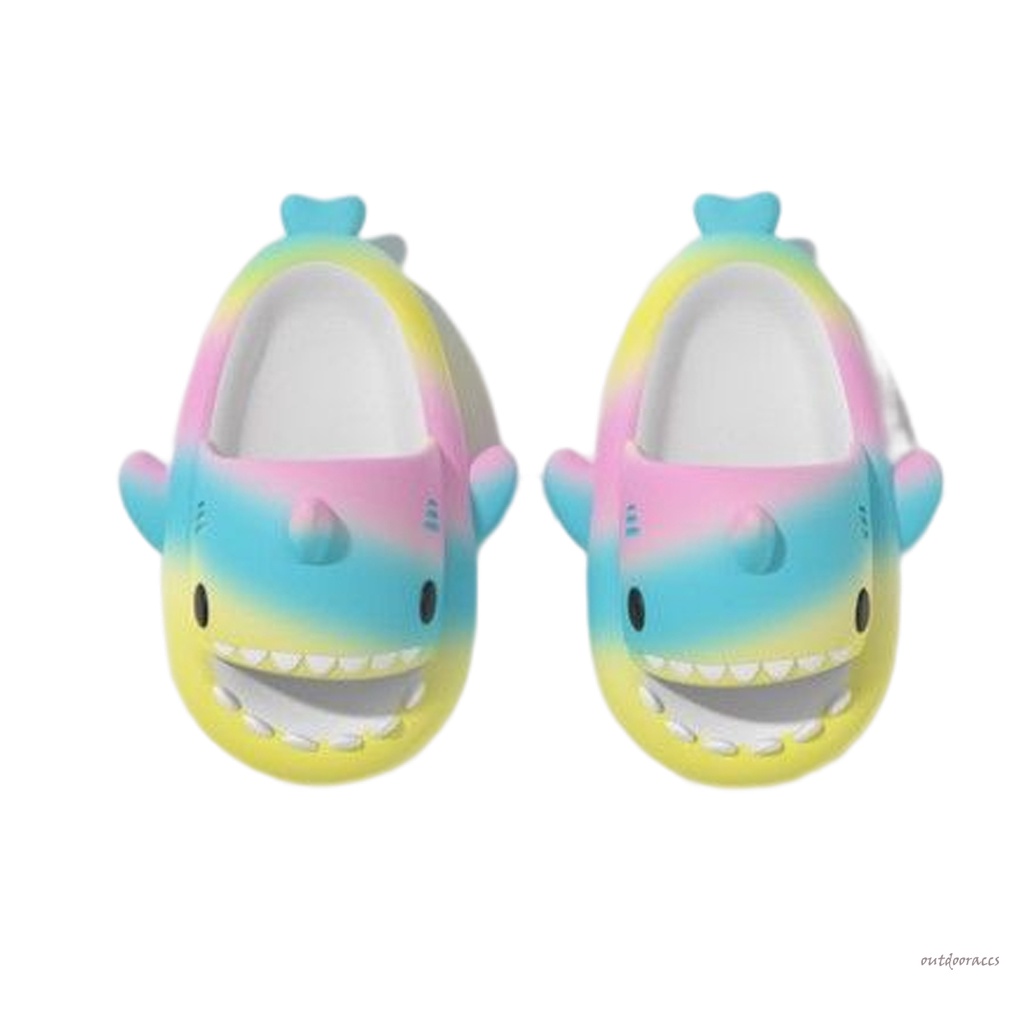 Dép Đi Trong Nhà Hình Cá Mập Mau Khô Cho Spa