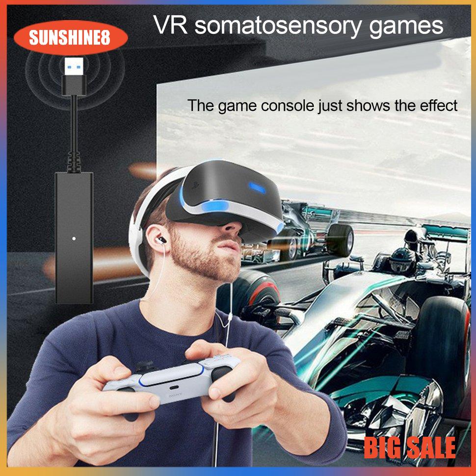 【SUN】PS5 Virtual Reality Adapter USB 3.0 Virtual Reality To PS5 Games Adapter