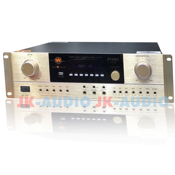 Đẩy liền vang Weeworld X7 DAC Gold Limited