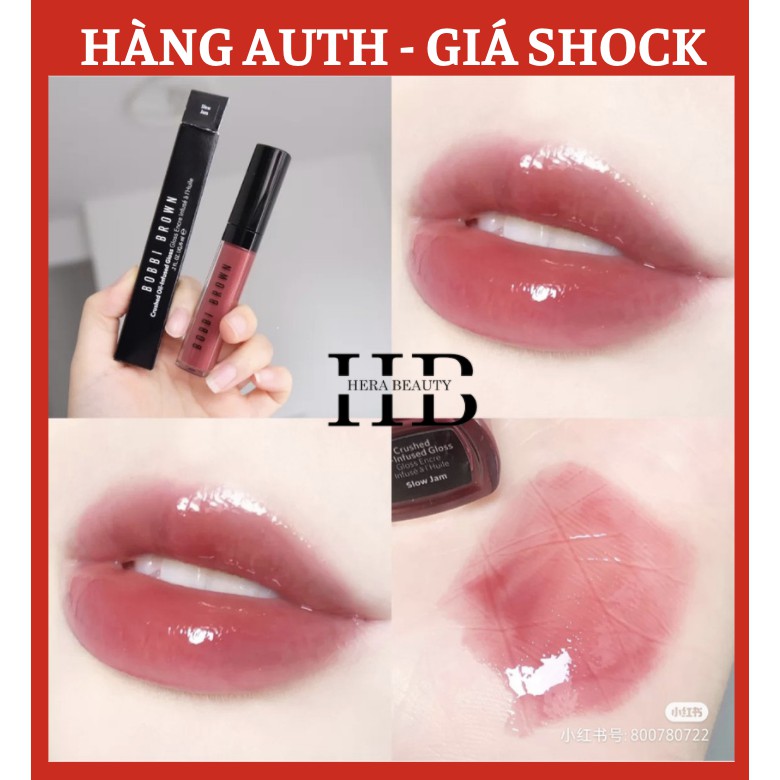[TEM CHÍNH HÃNG] Son Bóng Dưỡng Ẩm Bobbi Brown 6ML Crushed Oil-Infused Gloss_Màu #Freestyle #Freespirit #slowjam | BigBuy360 - bigbuy360.vn