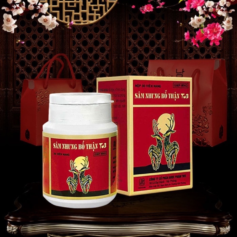 ✅ Sâm Nhung Bổ Thận TW3 giúp bổ thận tráng dương, tăng cường chức năng sinh lý