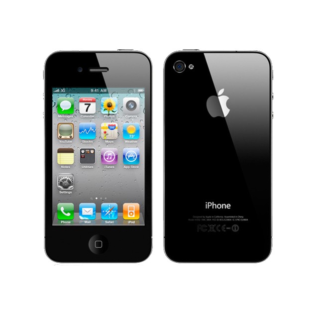 Điện Thoại iPhone 4 hàng chính hãng full box; đẹp như mới, tặng sạc cáp mới 100% | WebRaoVat - webraovat.net.vn