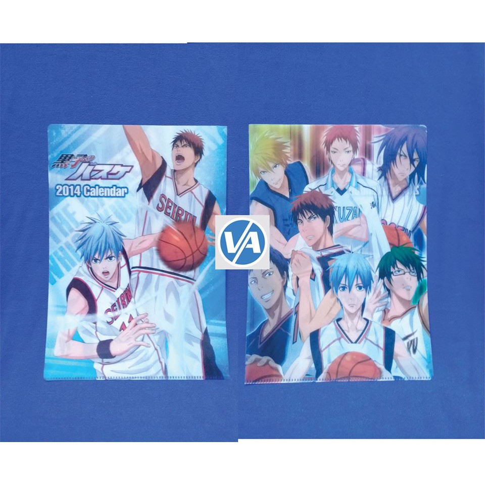 Bìa đựng hồ sơ Anime Kuroko No Basket