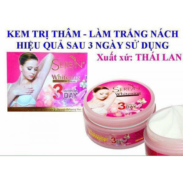 [Mã SRJULY1619 giảm 15K đơn 50K] Kem giảm thâm nách Seren 3DAY, cam kết hết thâm trong 1 tháng [ madein Thái Lan] | BigBuy360 - bigbuy360.vn