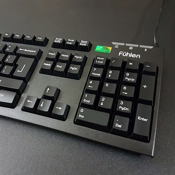 Bàn phím game Fuhlen L411 Chính hãng Ninza bảo hành 2 năm