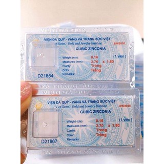 đá đính răng , kim cương nhân tạo