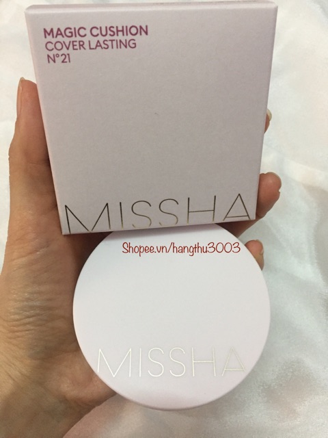 Phấn Nước Kiềm Dầu Missha Magic Cushion Cover Lasting SPF50+ | BigBuy360 - bigbuy360.vn
