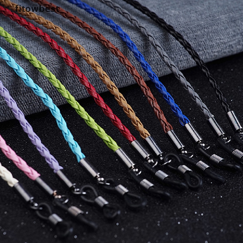 Dây đeo mắt kính GJCUTE FTVN QDD tkiểu bện dày dặn tùy chọn màu sắc chất lượng cao