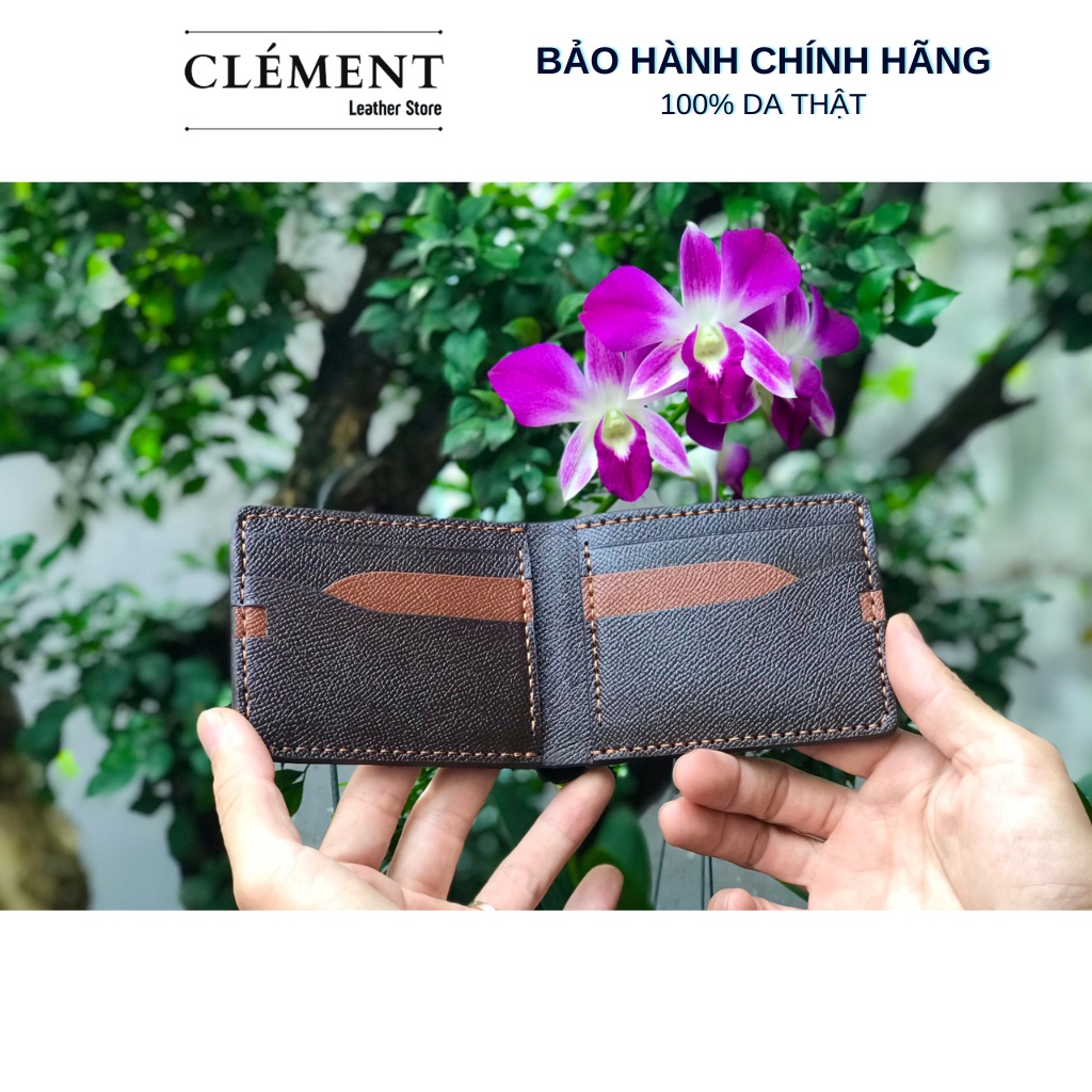 Ví da EPSOM nam cao cấp Clément – CM015 - BH 12 tháng - Full box