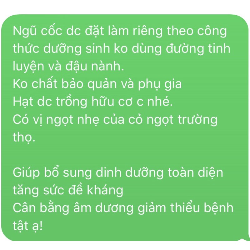 Ngũ Cốc Tâm Đức Tăng Cân 26 loại hạt