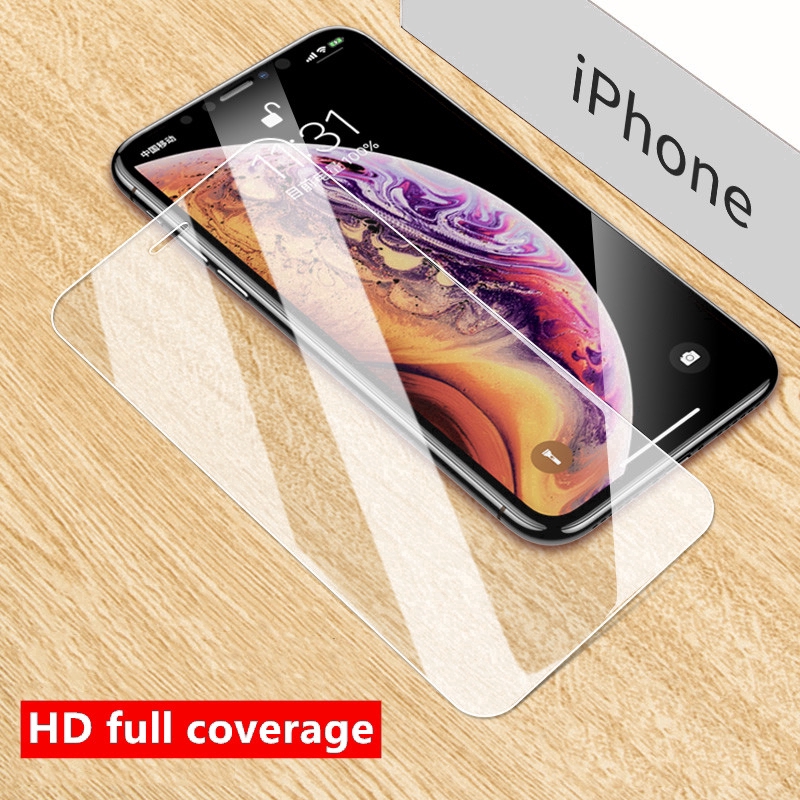 Kính cường lực 9h bảo vệ màn hình thích hợp cho iPhone12/12pro max/12mini/11promax se20 xs max xr 7 8 plus 6s 6
