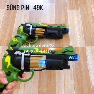 Đồ chơi súng pin có đèn nhạc