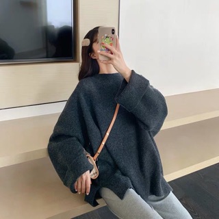Áo len ulzzang form rộng
