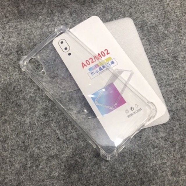 [freship] ốp lưng samsung A02 M02 chống sốc-ốp trong chống sốc (ảnh thật)