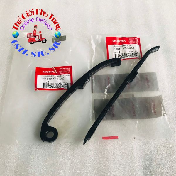 Thằn lằn sên cam Sonic - Winner - CBR 150  Zin honda Indo - 14510-K56-N00/ 14611-K56-N00