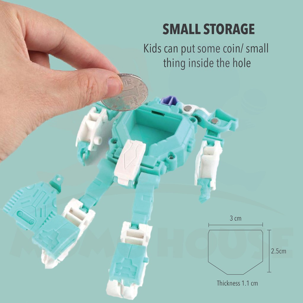 Đồ chơi đồng hồ biến hình robot độc đáo dành cho bé | BigBuy360 - bigbuy360.vn