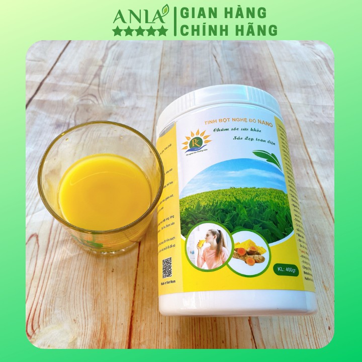 TINH BỘT NGHỆ ĐỎ NANO ĐẢM BẢO NGUYÊN CHẤT 100% CHÍNH HÃNG PHÚ KANG