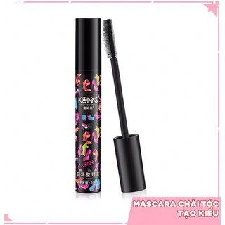 Mascara lược chải tóc vào nếp chải tóc con