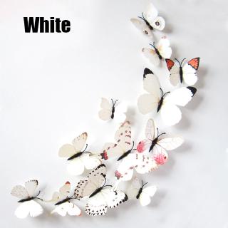 Decal Dán Tường Hình Bướm 3d