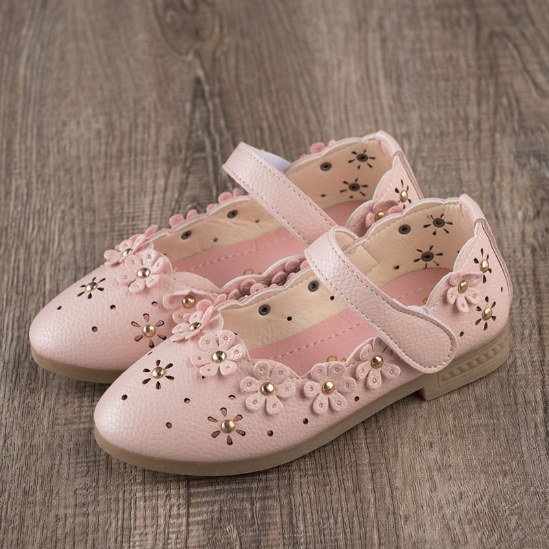 【Nghe được】Giày dép nữ trẻ mùa xuân mùa thu trẻ em công chúa giày dép hàn quốc bé gái giày dép giày nhỏ màu trắng giày dép PAPAYA