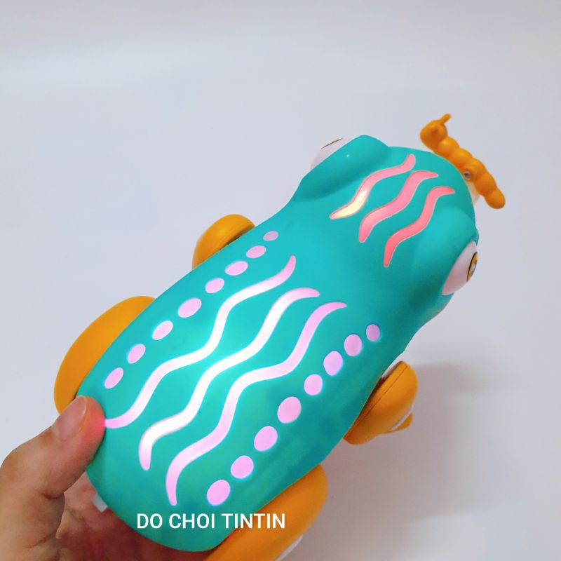 [HÀNG XỊN-Đèn-Nhạc-Nhảy] Đồ chơi ếch cốm nhảy theo nhạc siêu dễ thương