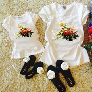 2 Áo Thun Mẹ và Bé