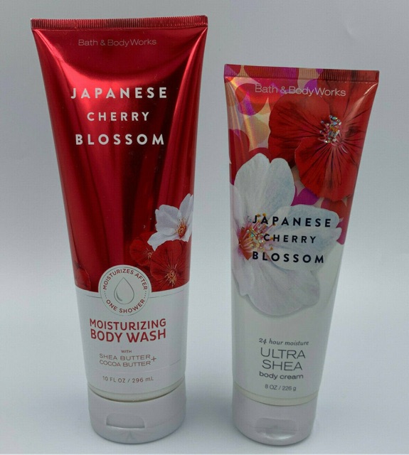 Kem dưỡng thể Body & Bath(Ultra Shea) - Japanese Cherry Blossom 296ml
