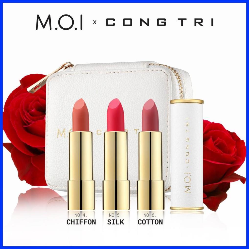 Thỏi Son Lì - Son M.O.I Hồ Ngọc Hà X Công Trí 2021 - Phiên Bản Giới Hạn - Tặng 1 Hộp Mặt Nạ Cao Cấp | BigBuy360 - bigbuy360.vn