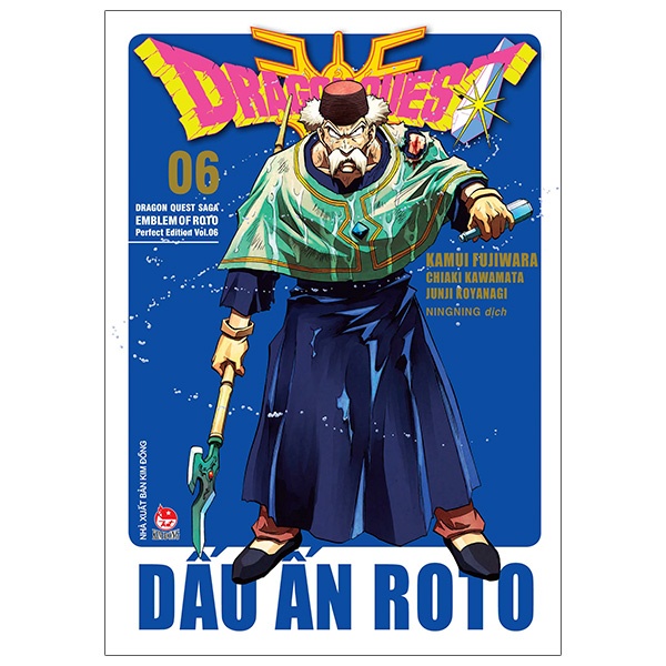 Sách Dragon Quest - Dấu ấn Roto (Dragon Quest Saga Emblem of Roto) Perfect Edition - Tập 6 - Tặng Kèm Bookmark PVC